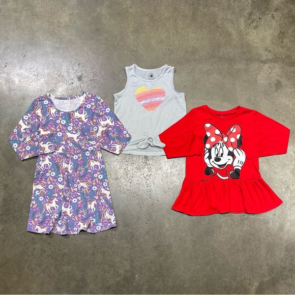 Girls Size 6 Clothing Lot Nike Disney Minnie Jordache Wonder Nation Bundle 8pc - Picture 4 of 8